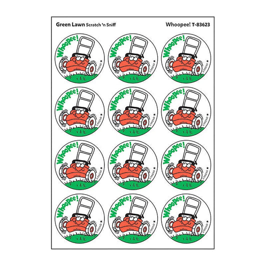 Stickers 24Ct Whoopee Green Lawn Scent (Pack of 12) - Stickers - Trend Enterprises Inc.