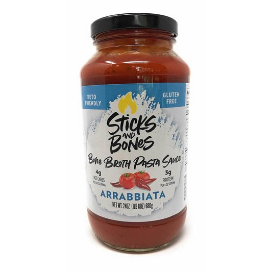 STICKS AND BONES Sticks And Bones Sauce Arrabiata Bone Brth, 24 Fo