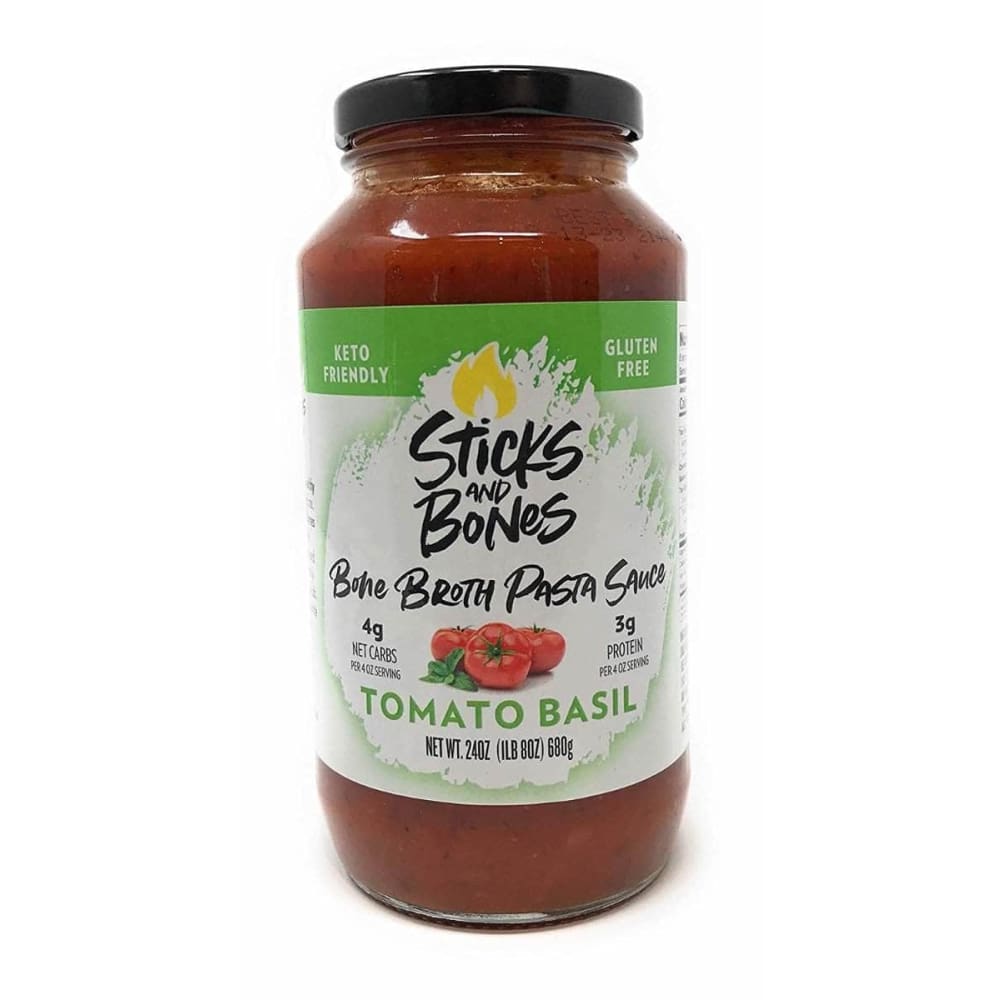 STICKS AND BONES Sticks And Bones Sauce Pasta Tomato Basil, 24 Fo