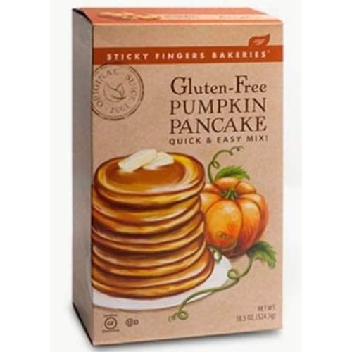 STICKY FINGERS BAKERIES Grocery > Cooking & Baking > Baking Ingredients STICKY FINGERS BAKERIES: Gluten Free Pumpkin Pancake Mix, 18.5 oz