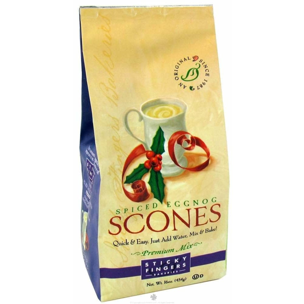 STICKY FINGERS BAKERIES Grocery > Cooking & Baking > Baking Ingredients STICKY FINGERS BAKERIES: Spice Eggnog Scones, 15 oz