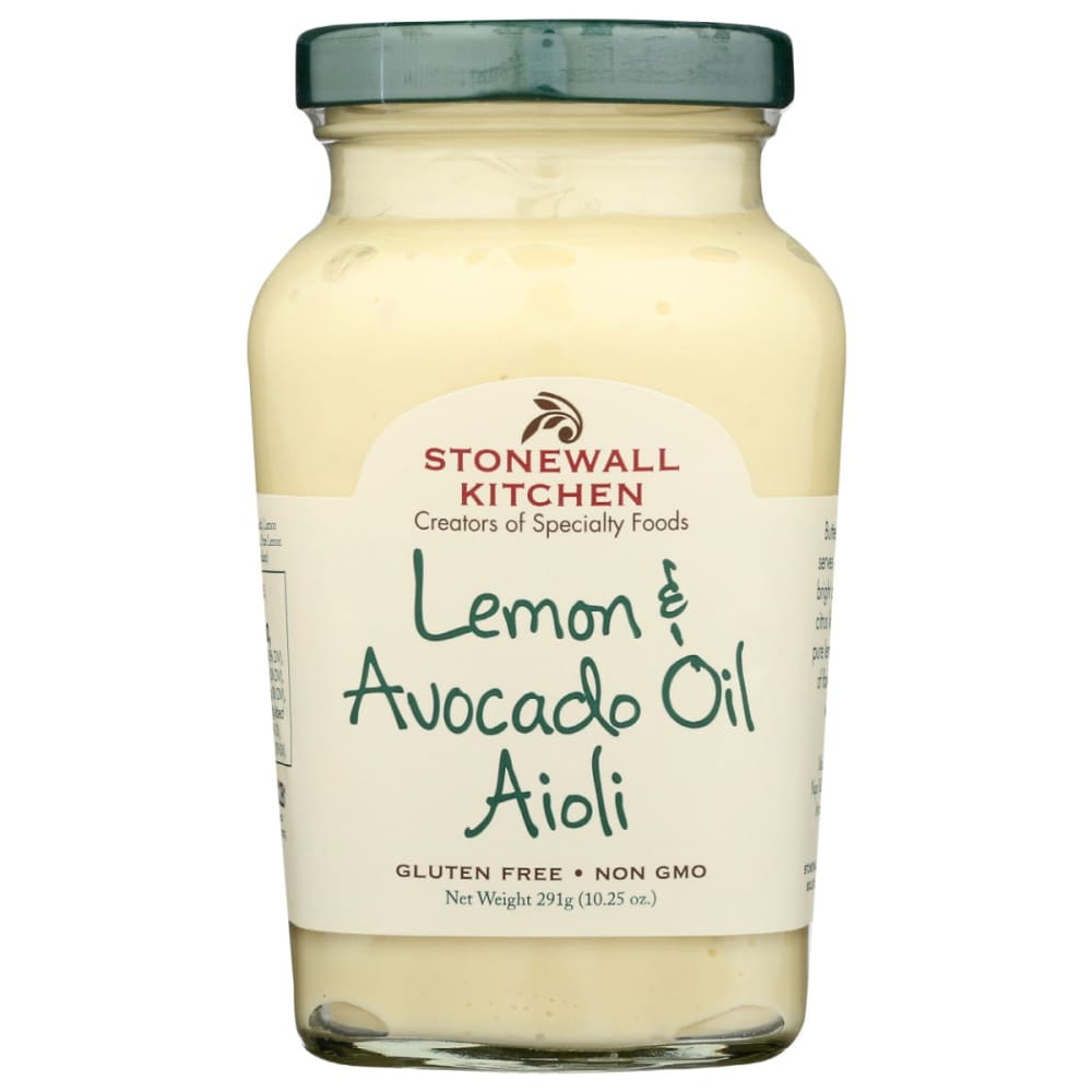 STONEWALL KITCHEN: Aioli Lemon Avocado Oil 10.25 OZ (Pack of 3) - Grocery > Pantry > Condiments - STONEWALL KITCHEN