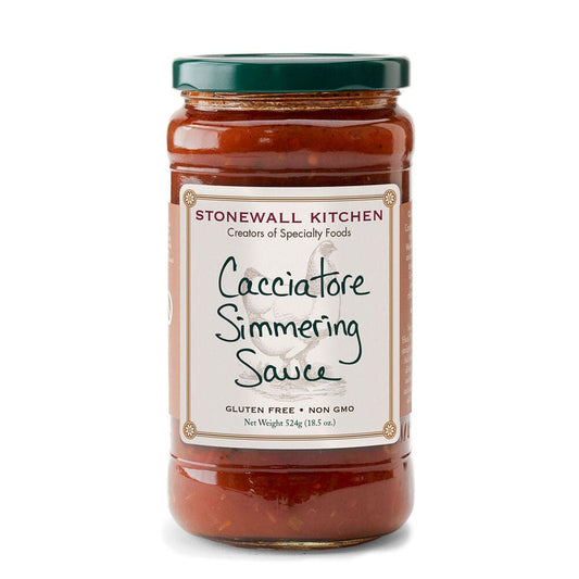 STONEWALL KITCHEN: Cacciatore Simmering Sauce 18.5 oz (Pack of 3) - Grocery > Meal Ingredients > Sauces - STONEWALL KITCHEN