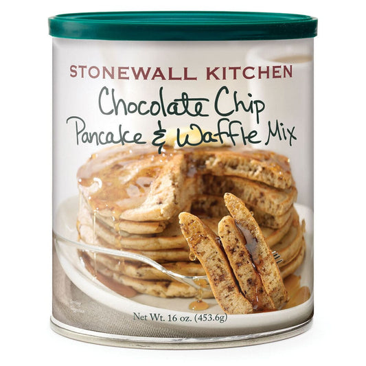 STONEWALL KITCHEN: Chocolate Chip Pancake and Waffle Mix 16 oz (Pack of 2) - Grocery > Cooking & Baking > Baking Ingredients - Stonewall