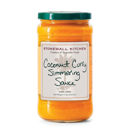 STONEWALL KITCHEN: Coconut Curry Simmering Sauce 18.25 oz (Pack of 2) - Grocery > Meal Ingredients > Sauces - STONEWALL KITCHEN