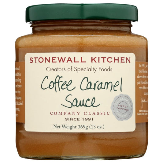 STONEWALL KITCHEN: Coffee Caramel Sauce 13 oz (Pack of 3) - Grocery > Meal Ingredients > Sauces - STONEWALL KITCHEN