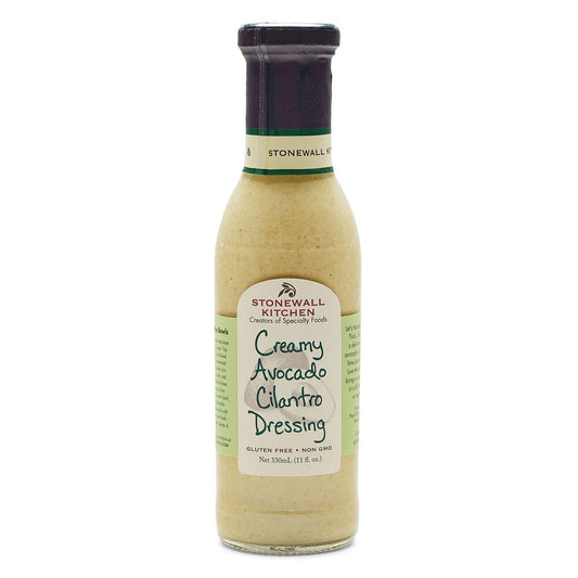 STONEWALL KITCHEN: Creamy Avocado Cilantro Dressing 11 fo (Pack of 2) - Salad Dressings - STONEWALL KITCHEN