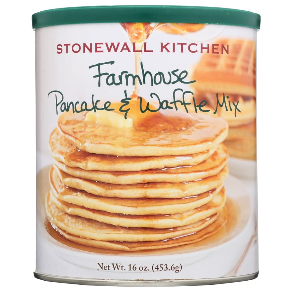 STONEWALL KITCHEN: Farmhouse Pancake and Waffle Mix Natural, 16 oz ...