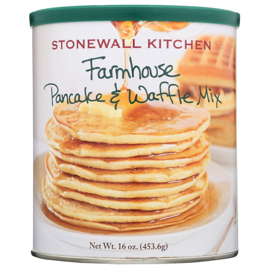 STONEWALL KITCHEN: Farmhouse Pancake and Waffle Mix Natural 16 oz (Pack of 3) - Grocery > Cooking & Baking > Baking Ingredients - STONEWALL