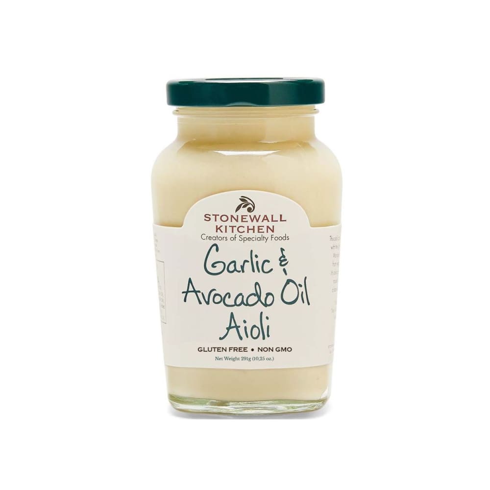 STONEWALL KITCHEN: Garlic Avocado Oil Aioli 10.25 oz (Pack of 2) - Meal Ingredients > Sauces - STONEWALL KITCHEN