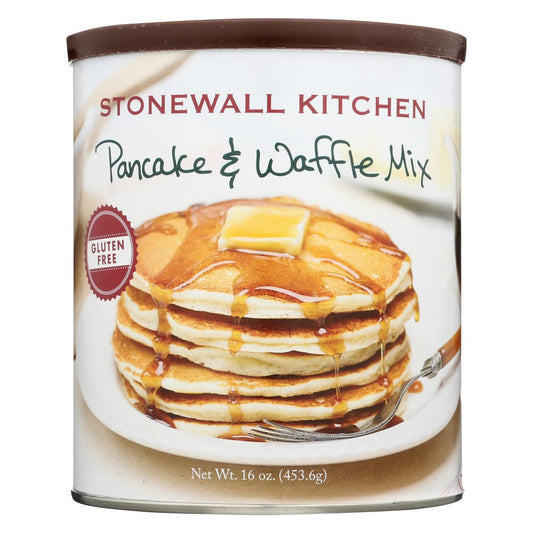 STONEWALL KITCHEN: Gluten Free Pancake and Waffle Mix 16 oz (Pack of 2) - Grocery > Cooking & Baking > Baking Ingredients - Stonewall