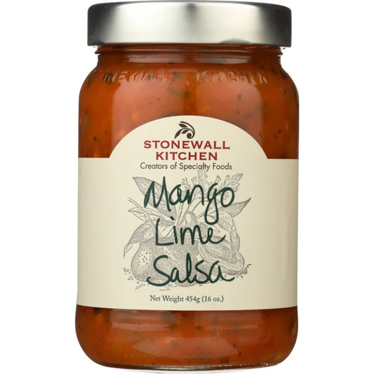 STONEWALL KITCHEN: Mango Lime Salsa 16 oz (Pack of 3) - Grocery > Pantry > Condiments - STONEWALL KITCHEN