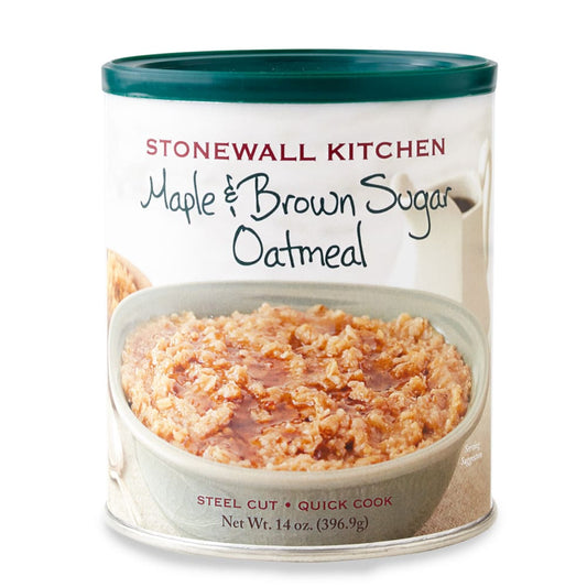 STONEWALL KITCHEN: Maple & Brown Sugar Oatmeal 14 oz (Pack of 2) - Breakfast > Breakfast Foods - STONEWALL KITCHEN