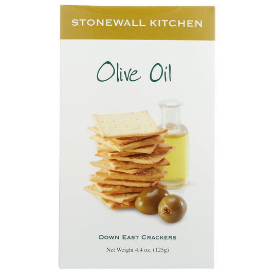STONEWALL KITCHEN: Olive Oil Crackers 4.4 oz (Pack of 4) - Grocery > Snacks > Crackers - STONEWALL KITCHEN
