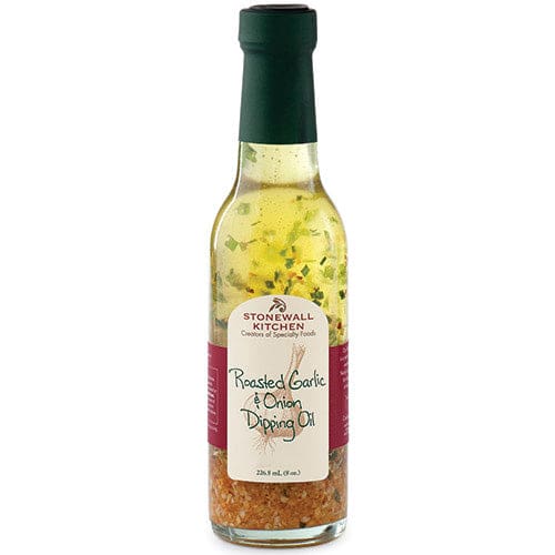 STONEWALL KITCHEN: Roasted Garlic & Onion Dipping Oil 8 oz (Pack of 3) - Dips - STONEWALL KITCHEN
