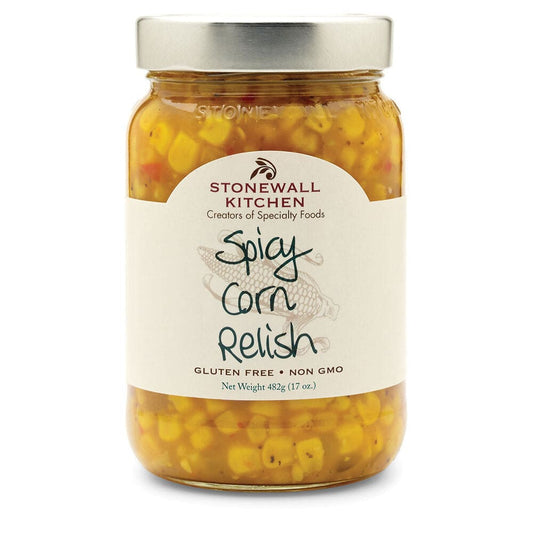 STONEWALL KITCHEN: Spicy Corn Relish 16 oz (Pack of 3) - Grocery > Pantry > Condiments - STONEWALL KITCHEN