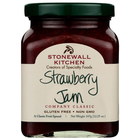 STONEWALL KITCHEN: Strawberry Jam 12.25 oz (Pack of 3) - Grocery > Pantry > Jams & Jellies - STONEWALL KITCHEN