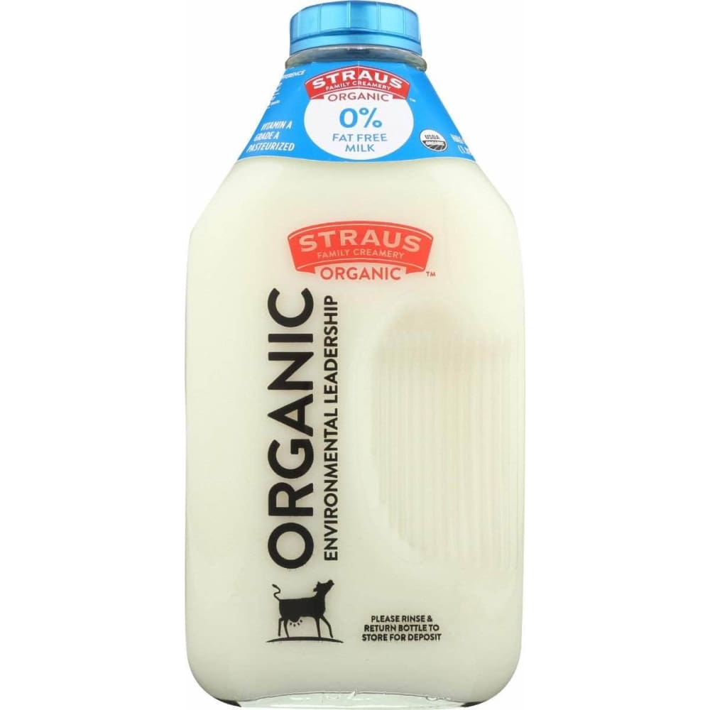 Straus Family Creamery Straus Organic Fat Free Milk, 64 oz
