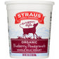 Straus Family Creamery Straus Organic Whole Milk European Style Blueberry Pomegranate, 32 oz