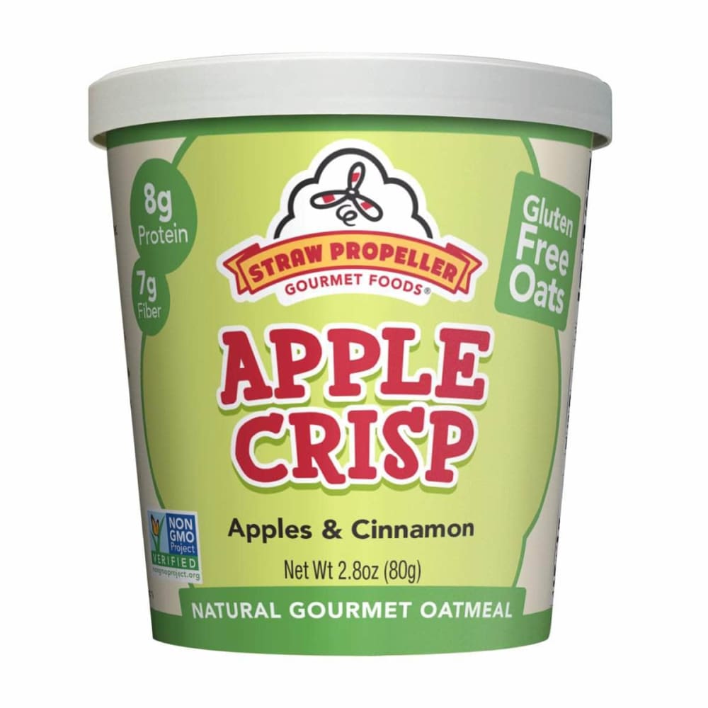 STRAW PROPELLER Straw Propeller Oatmeal Cp Apl Crsp, 2.8 Oz