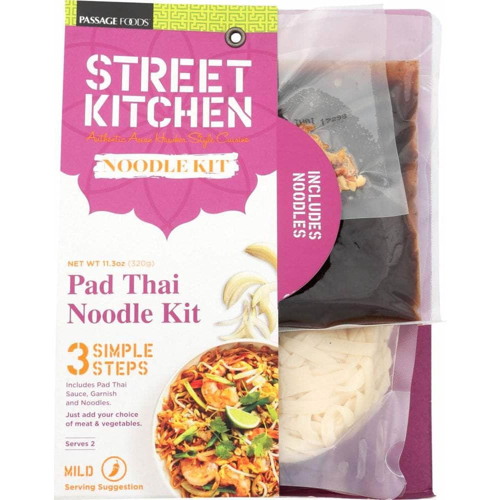 STREET KITCHEN Grocery > Pantry > Pasta and Sauces STREET KITCHEN: Pad  Thai Noodle Kit, 11 oz