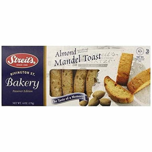 STREITS STREITS Mandel Loaf Almond, 6 oz