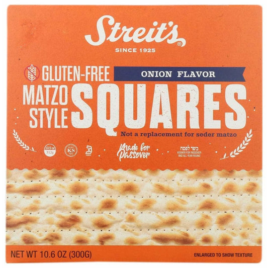 STREITS STREITS Square Matzo Onion, 10.5 oz