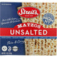 Streits Streits Unsalted Matzo, 11 oz
