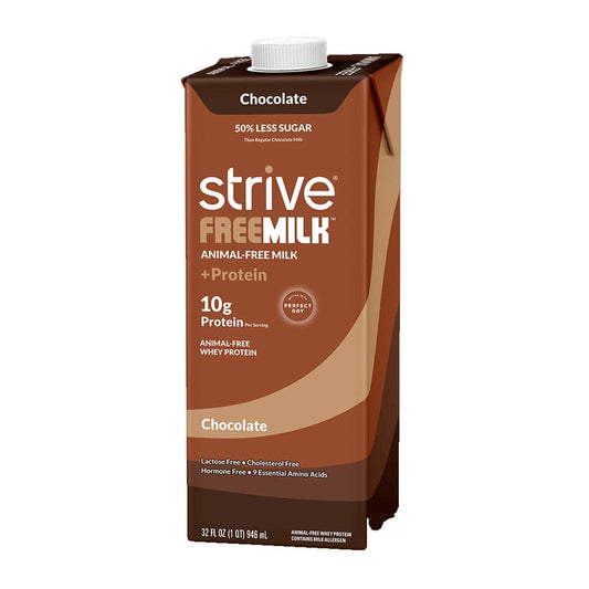 STRIVE: Animal Free Milk Chocolate 32 fo (Pack of 5) - Grocery > Beverages > Milk - STRIVE
