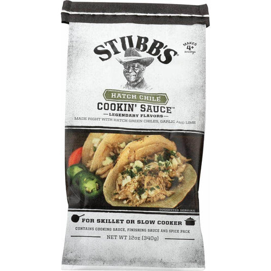 STUBBS Stubbs Sauce Hatch Chile, 12 Oz