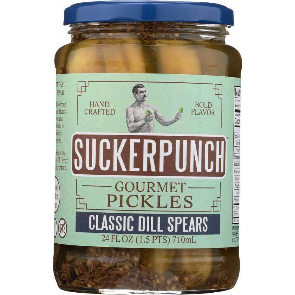 Suckerpunch Gourmet Suckerpunch Pickle Spear Dill, 24 oz