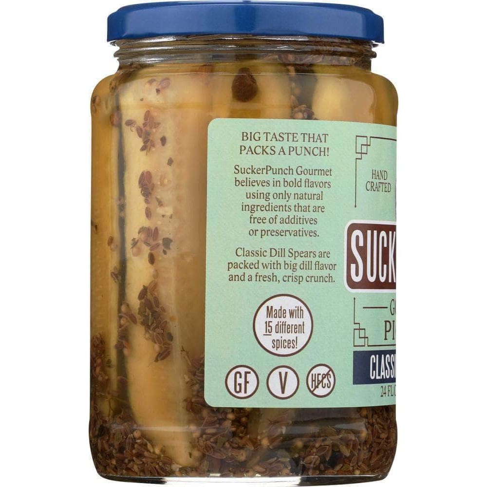 Suckerpunch Gourmet Suckerpunch Pickle Spear Dill, 24 oz