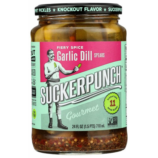 SUCKERPUNCH SUCKERPUNCH Pickle Sprs Grlc Dill Fire, 24 oz