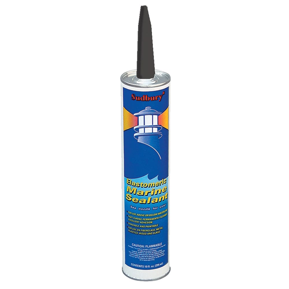 Sudbury Elastomeric Marine Sealant - 10oz Cartridge - Black - Boat Outfitting | Adhesive/Sealants - Sudbury
