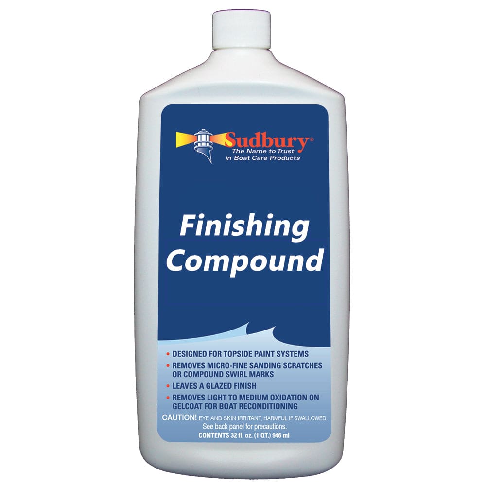Sudbury Finishing Compound - 32oz Liquid - Boat Outfitting | Cleaning - Sudbury
