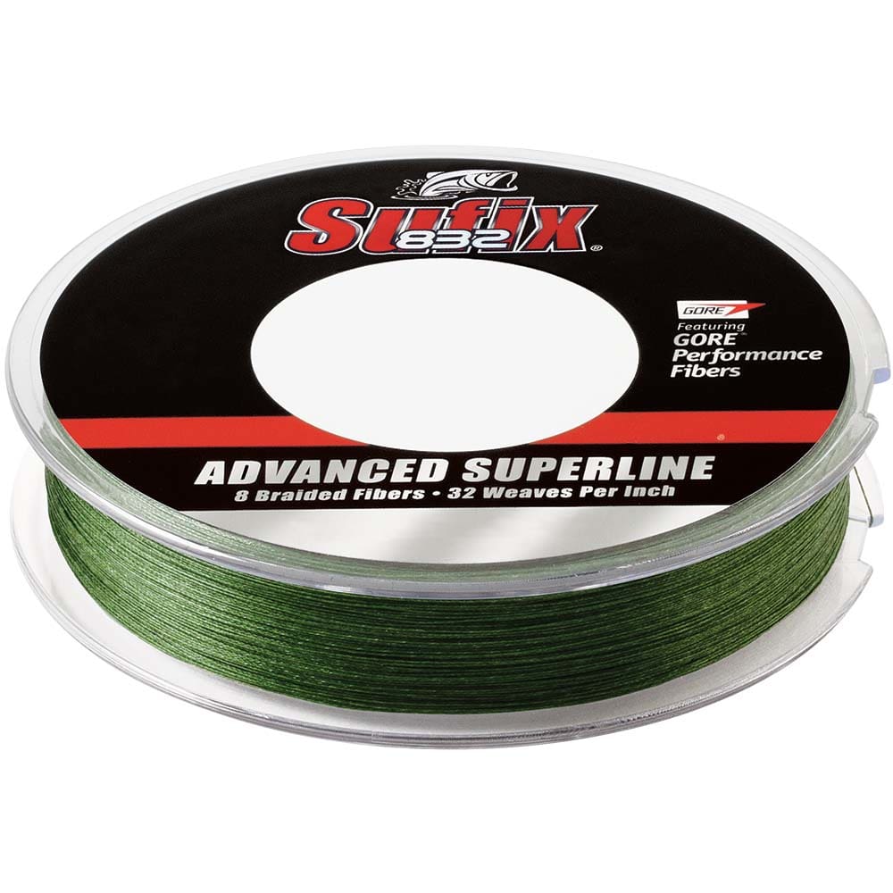 Sufix 832® Advanced Superline® Braid - 20lb - Low-Vis Green - 300 yds - Hunting & Fishing | Lines & Leaders - Sufix
