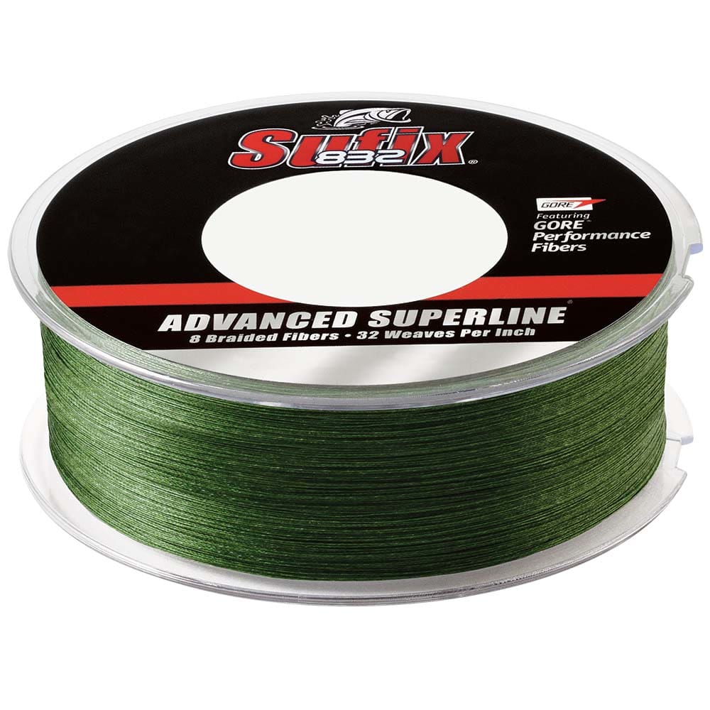 Sufix 832® Advanced Superline® Braid - 20lb - Low-Vis Green - 600 yds - Hunting & Fishing | Lines & Leaders - Sufix
