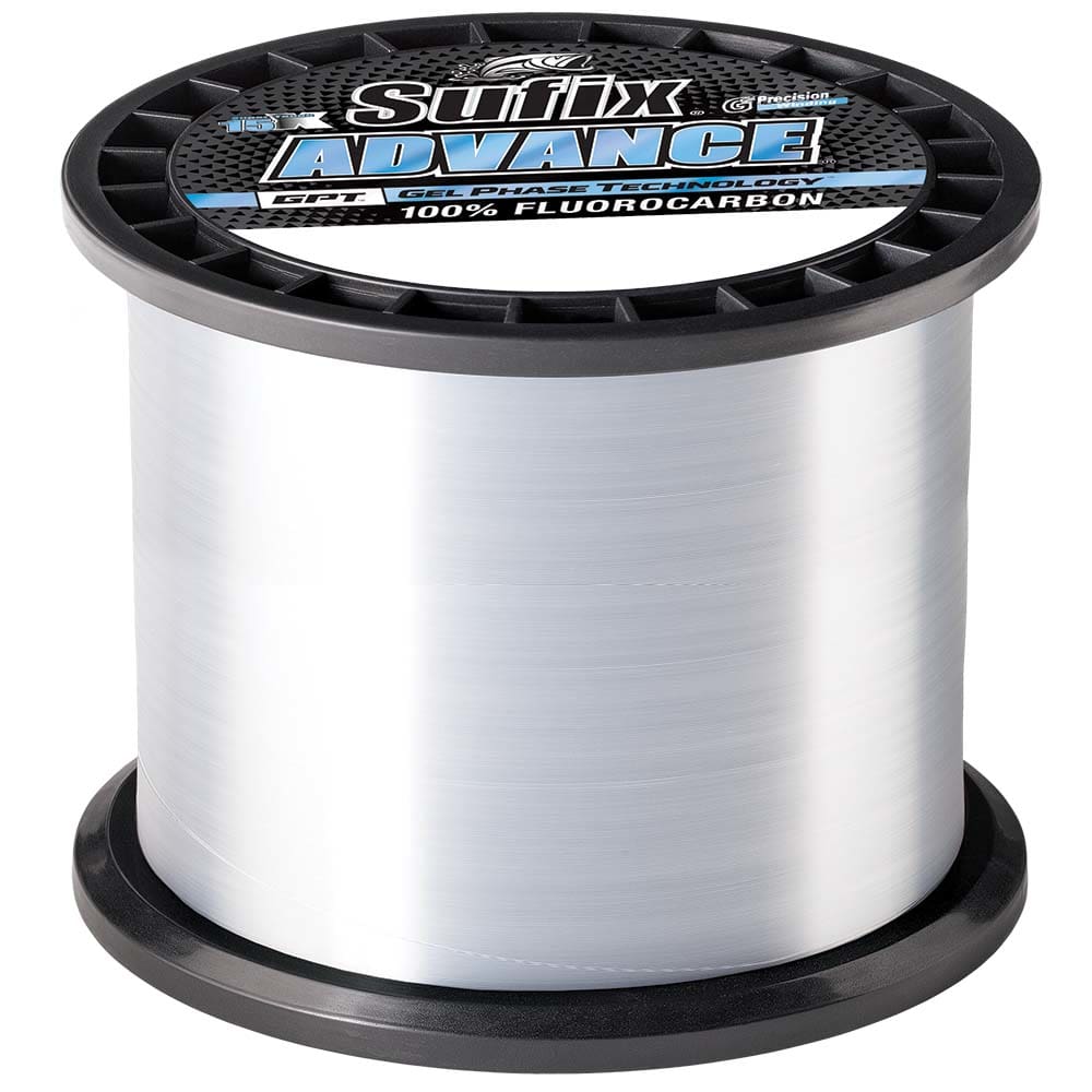 Sufix Advance® Fluorocarbon - 10lb - Clear - 1200 yds - Hunting & Fishing | Lines & Leaders - Sufix