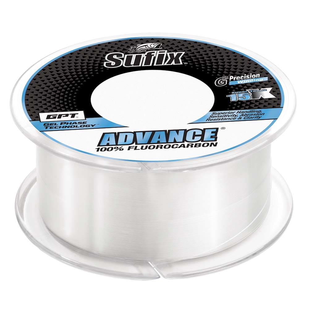 Sufix Advance® Fluorocarbon - 10lb - Clear - 200 yds - Hunting & Fishing | Lines & Leaders - Sufix