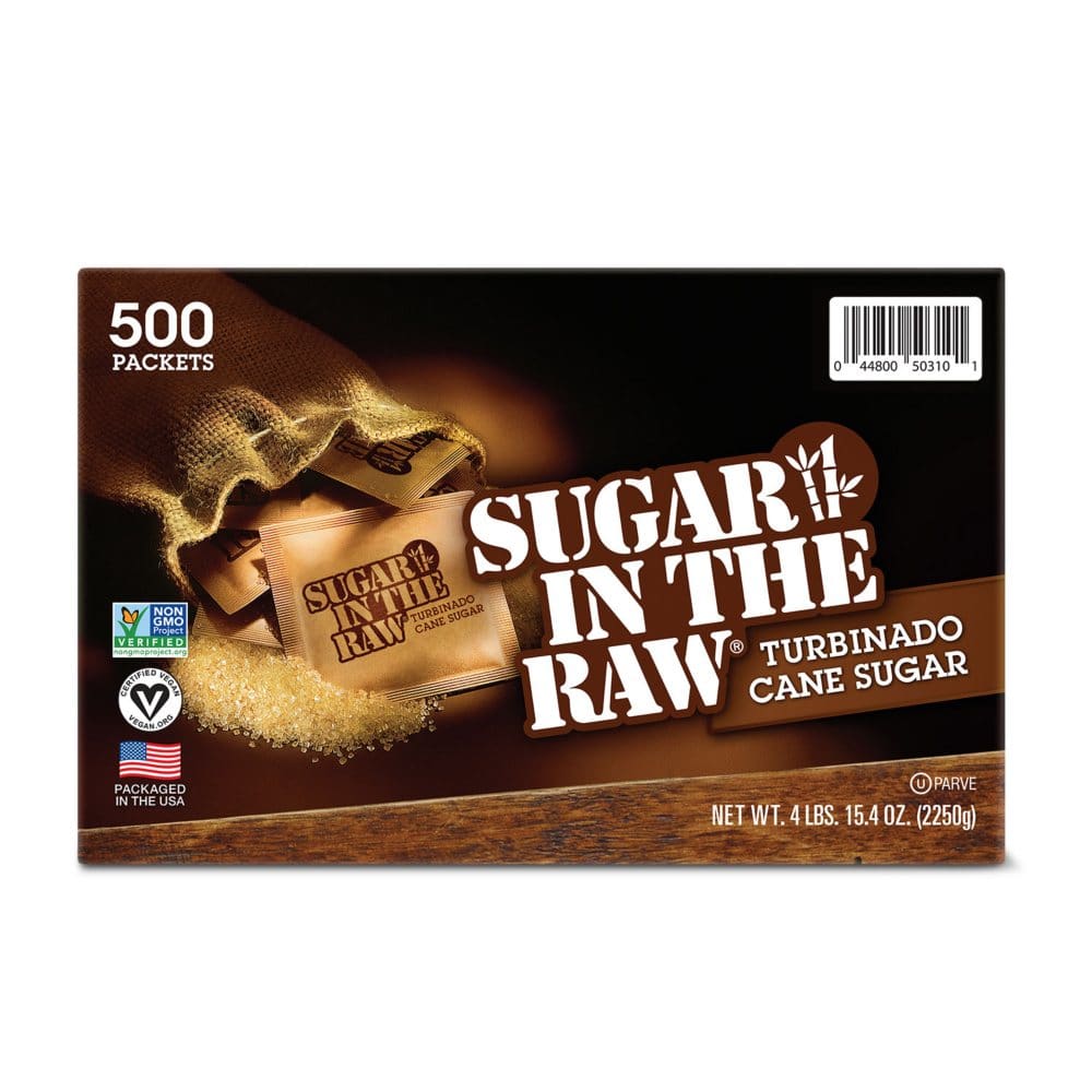 Sugar in the Raw Natural Cane Turbinado Sugar (4.5 g. 500 pk.) - Baking Goods - Sugar in
