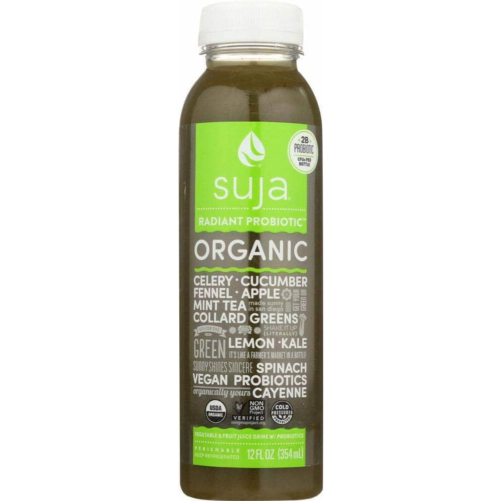 Suja Juice Suja Green Juice Radiant Probiotic Drink, 12 oz
