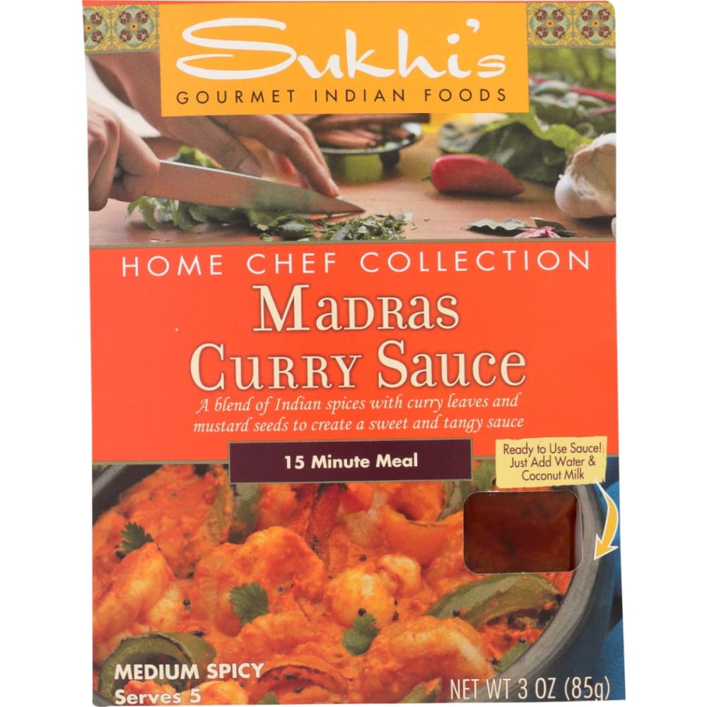 SUKHIS: Coconut Curry Sauce 3 oz (Pack of 4) - Grocery > Meal Ingredients > Sauces - SUKHIS