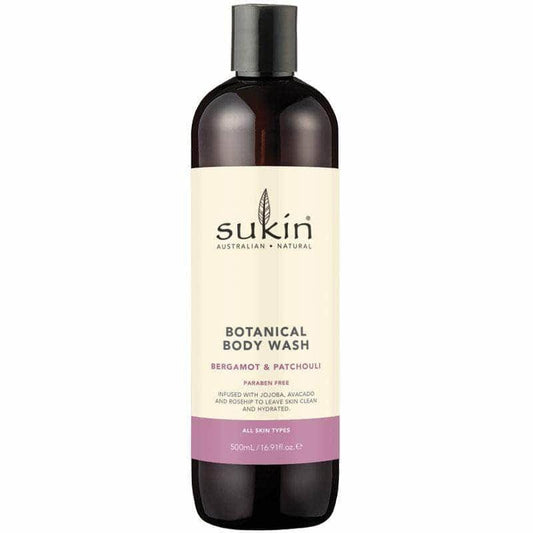 SUKIN Beauty & Body Care > Soap and Bath Preparations > Body Wash SUKIN Bergamot Patchouli Body Wash, 16.9 fo