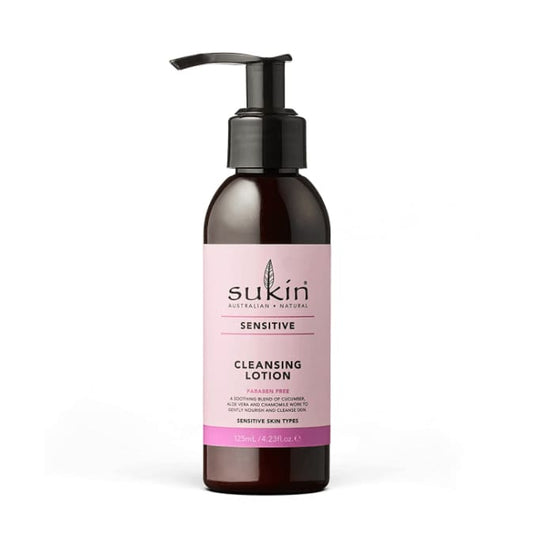 SUKIN SUKIN Cleansing Lotion Sensitive, 4.23 fo