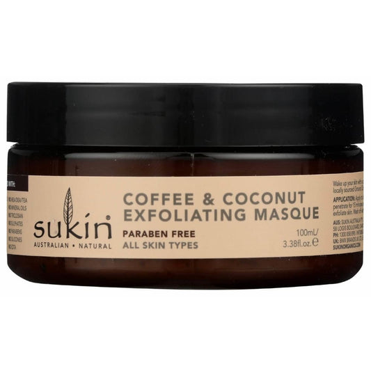 SUKIN Beauty & Body Care > Skin Care > Facial Cleansers & Exfoliants SUKIN Coffee & Coconut Exfoliating Mask, 3.38 fo