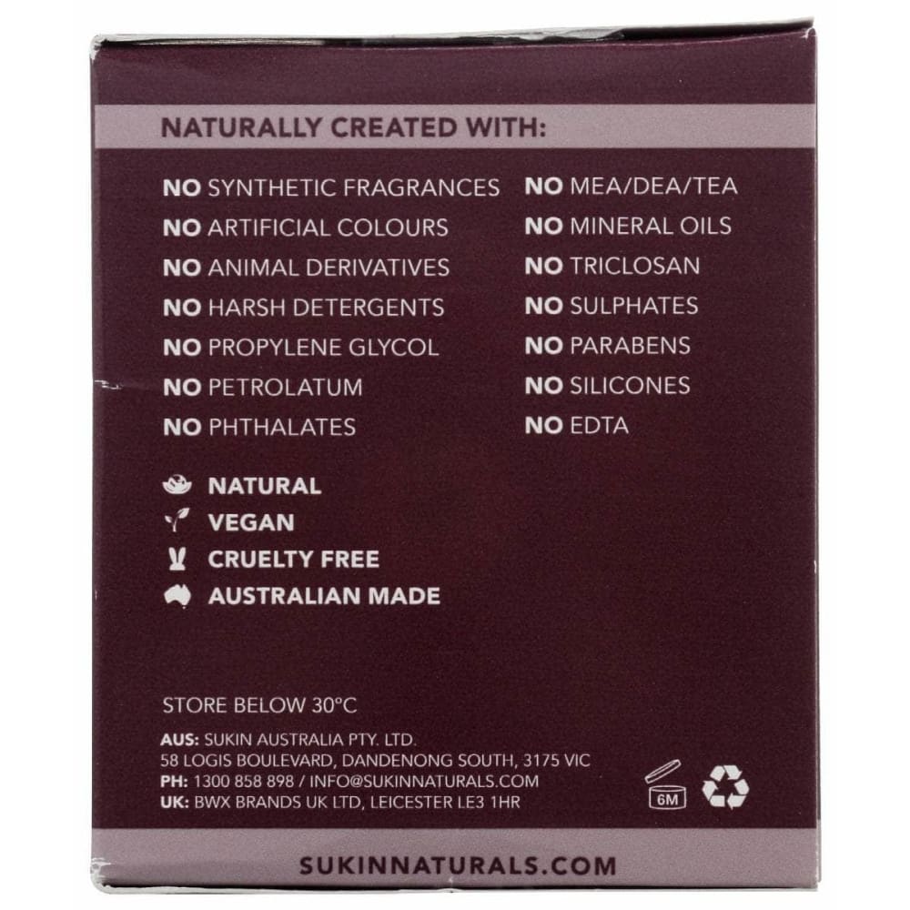 SUKIN Beauty & Body Care > Skin Care SUKIN: Rejuvenating Day Cream, 4.06 fo