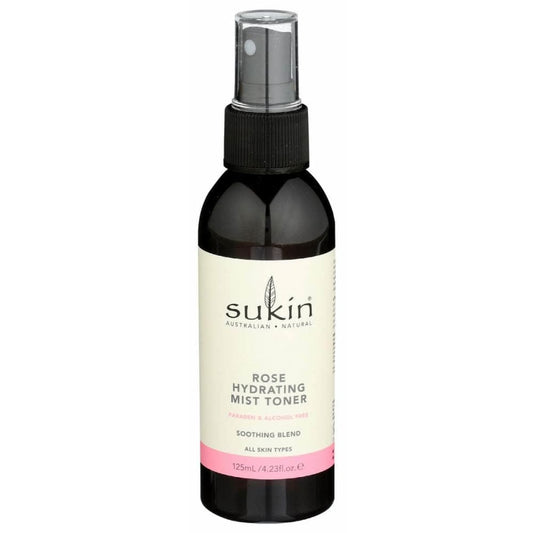 SUKIN SUKIN Rose Hydrating Mist Toner, 4.23 fo