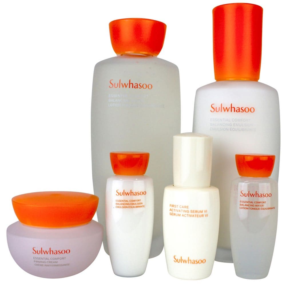 Sulwhasoo 6-Piece Essential Comfort Balancing Daily Routine Set - Skin Care - ShelHealth