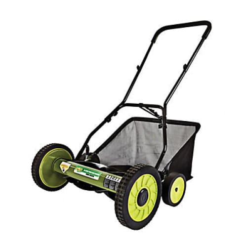 Sun Joe Mow Joe 18 Manual Reel Lawn Mower with Catcher - Home/Patio & Outdoor Living/Outdoor Power Equipment/Lawn Mowers/ - Sun Joe