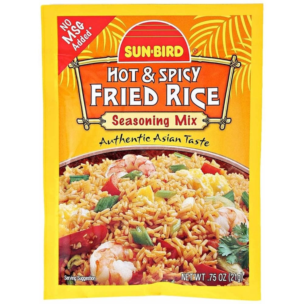 SUNBIRD SUNBIRD Mix Ssnng Fried Rc Hot Spcy, 0.75 oz